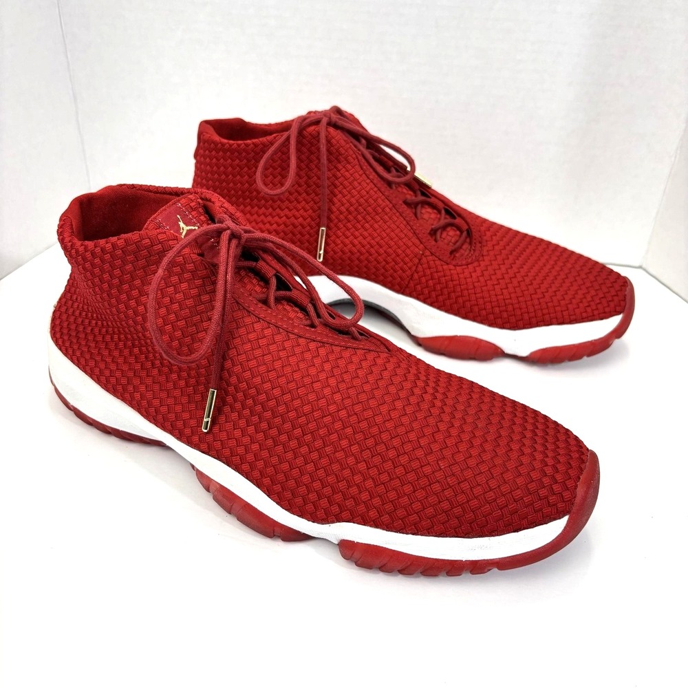 Air Jordan Future Gym Red Sneakers Mens 12 Shoes (656503-601) Basketball Knit
